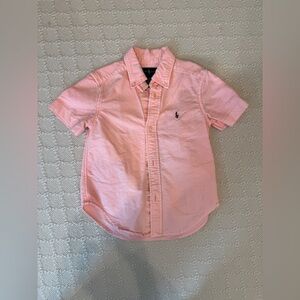 Ralph Lauren Boys Polo shirt 3T, neon orange